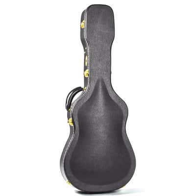 Guardian CG-044-OO Deluxe Vintage Hardshell OO-Style Guitar Case, Black image 2