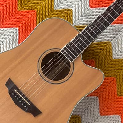 Parkwood PW360M Solid Wood Dreadnaugh Acoustic Electric - 2005! - Great Guitar! - image 5