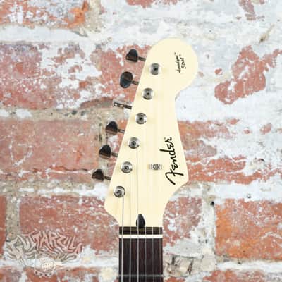 Fender Aerodyne Stratocaster Medium Scale DiMarzio Collection AST-75MDH 2006 Olympic White MIJ Japan image 13