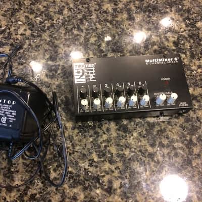 Midiman Multi Mixer 6 Rare Black image 1