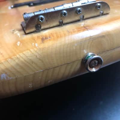 VINTAGE LAWSUIT PROJECT PRECISION BASS 70s - Natural PARTS & REPAIR image 17