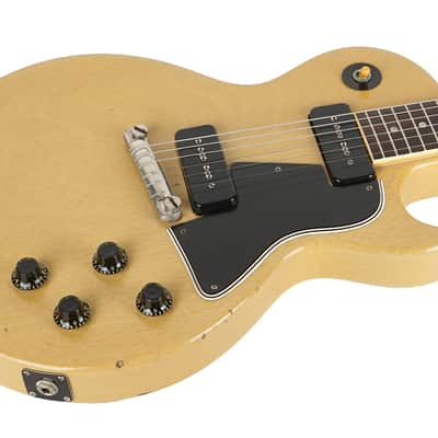 1956 Gibson Les Paul Special Single Cut TV Yellow "Chip" image 7