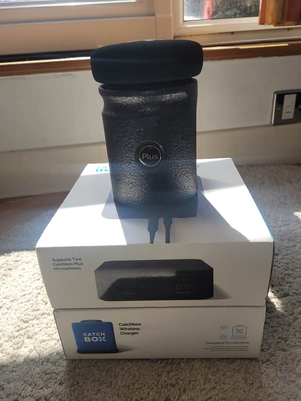 CatchBox Catchbox throwable microphone 2022 - Black image 1