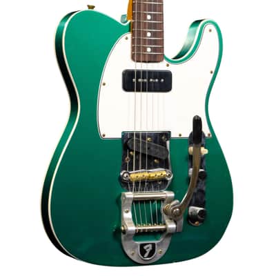 Fender Custom Shop '60 Tele Custom Journeyman Relic - British Racing Green image 5