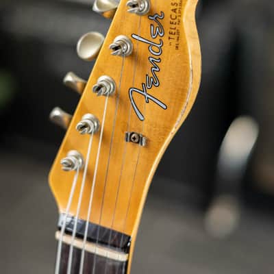 Fender Custom Shop LR25 1963 Telecaster Electric Guitar - Relic Black with Hardshell Case image 6