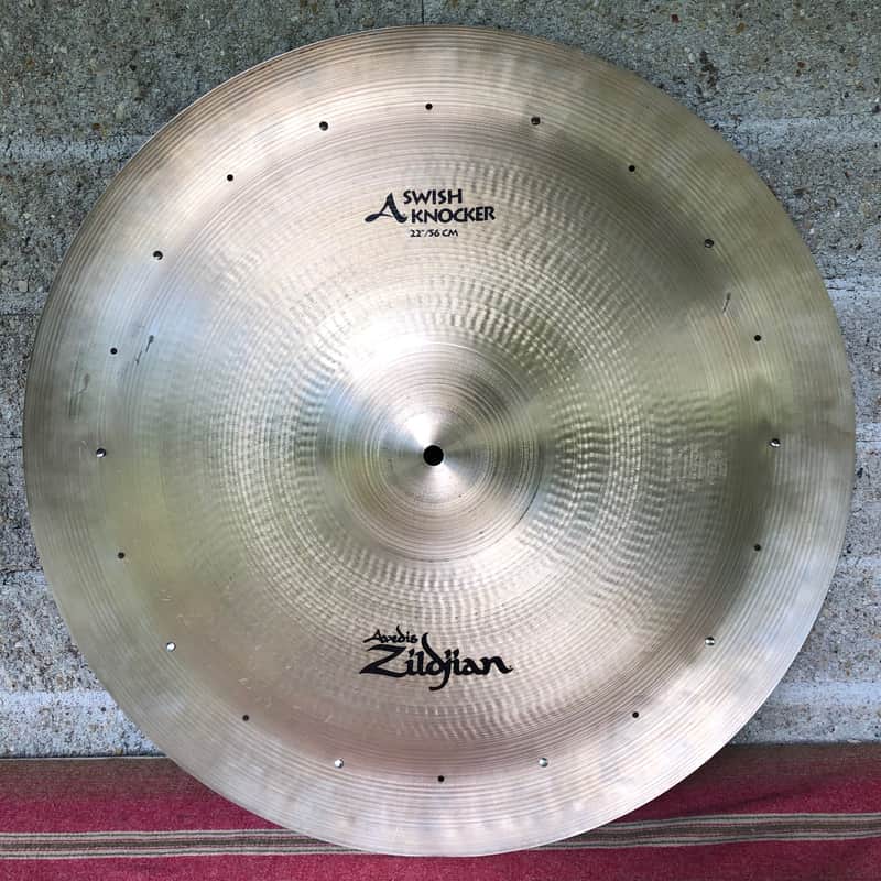 Zildjian 22" A Series Swish Knocker Cymbal 1982 - 2010 image 1