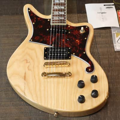 Unplayed! 2018 D’Angelico Bedford Deluxe Electric Guitar Natural Swamp Ash + OHSC image 2