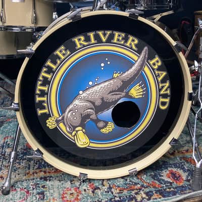 Little River Band, Derek Pellicci, 1994 Yamaha / Sabian, Recording Custom 7-Piece Drum Set, Cymbals, Hardware, Cases. COMPLETE! image 3