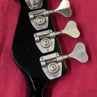 Yamaha BB VI-A Broad Bass 1980's Black Japan Electric Bass Guitar image 5