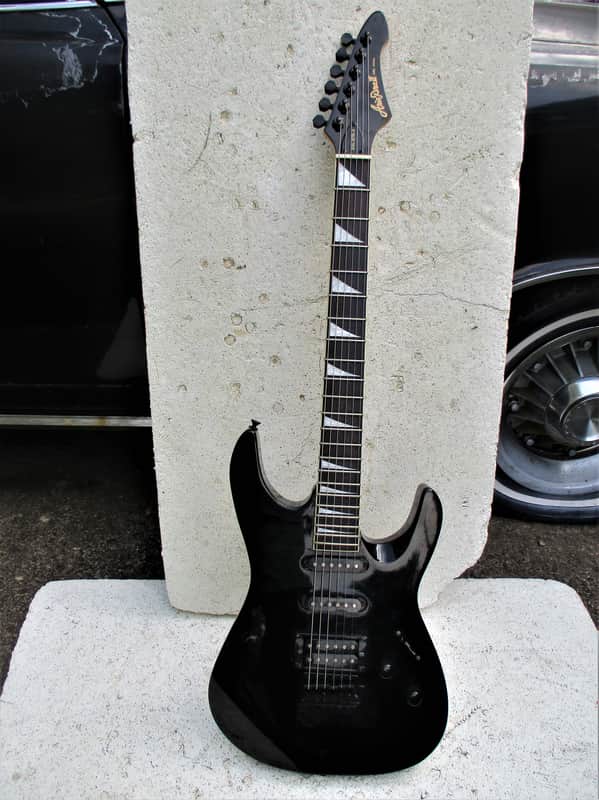 Aria Pro II AXL-STD - 3  Guitar, 1993, Korea,  Black, 3 PU's, Coil Tap, Gig Bag image 1