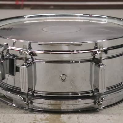 Rogers 5x14" R 380 Steel Snare Drum Vintage 1960's image 1