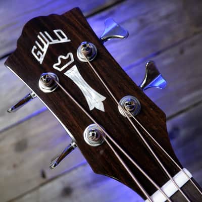 Guild Westerly Collection B-140E Acoustic Bass - Natural with Gig Bag image 2