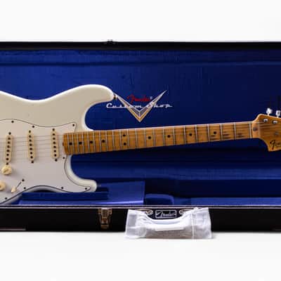 Fender Custom Shop 1969 Stratocaster Journeyman Faded Aged Olympic White image 15