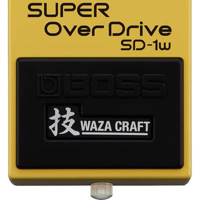 Boss SD-1W Waza Craft Super Overdrive Pedal image 1