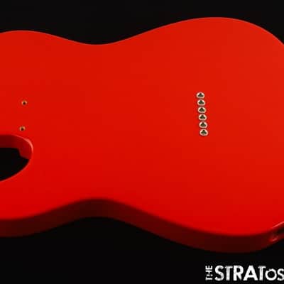 Fender Player II Telecaster Series Tele BODY Guitar Parts, Alder Coral Red image 2