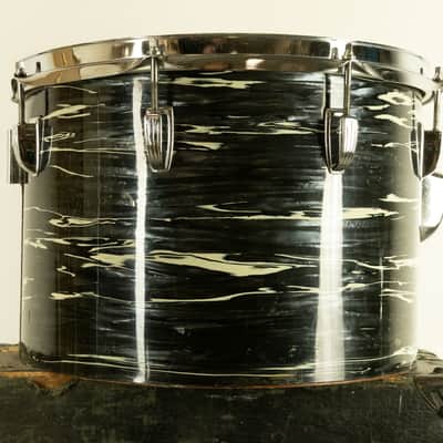 1970s Ludwig 10x15 Oyster Black Pearl Tom image 5