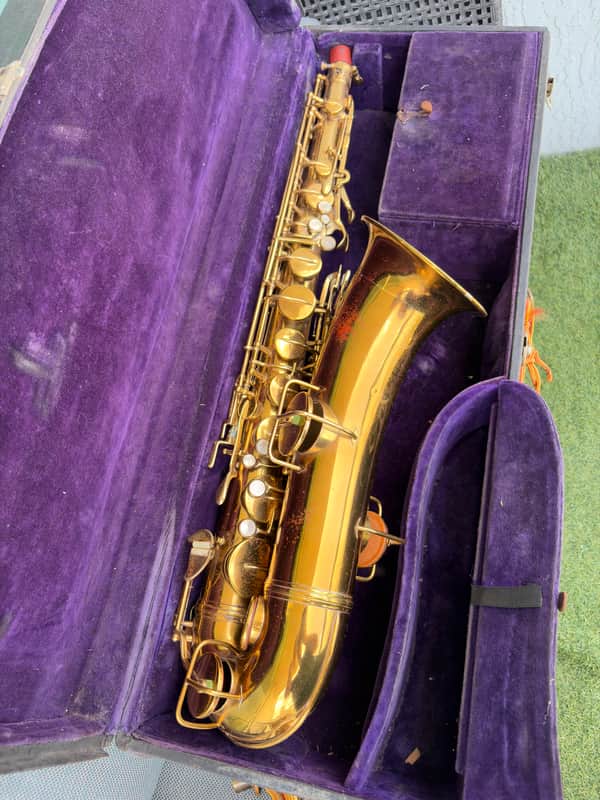 vintage York tenor saxophone image 1