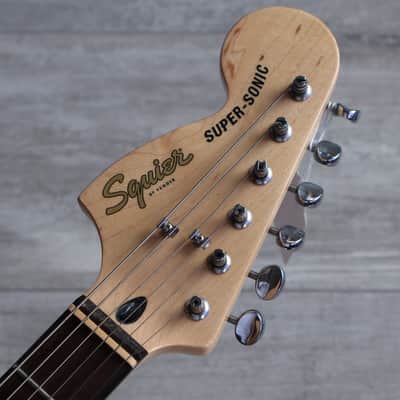 2020 Squier Paranormal Super-Sonic Offset (Ice Blue Metallic) image 2