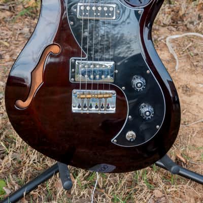 2019 PRS S2 Vela Semi-Hollow with Type-D Pickup - Walnut image 2