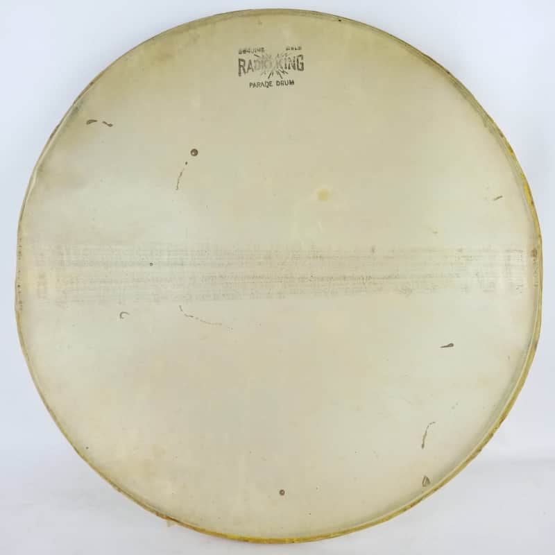 *Slingerland 14" Slunk Resonant Snare Drum Calf Skin Head Vintage 50s Radio King image 1