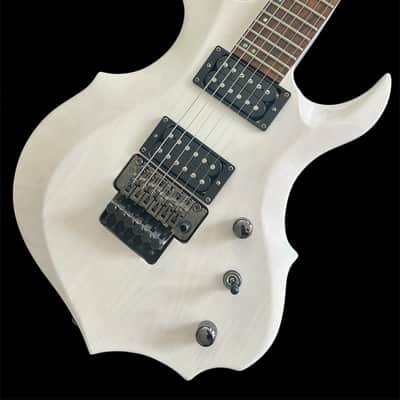 ESP Grassroots G- FR- 62GT 2010’s - See- through White image 2