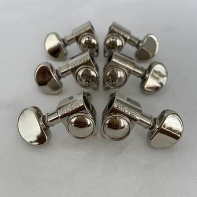 Grover Nickel 3R3L Guitar Machine Heads Tuning Pegs Keys image 4