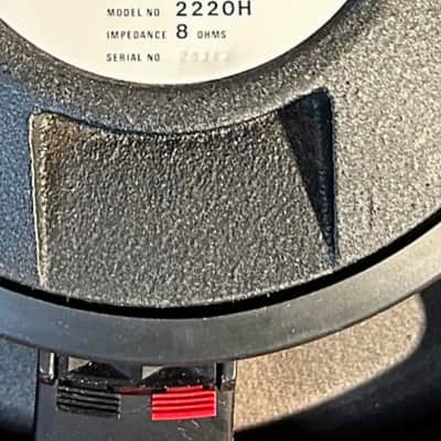 JBL 2220H 15” Woofer Pro Series 1990s - Black Never Installed image 4