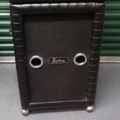 Kustom K 100 Guitar Bass Amp & 2-12" CTS Bottom Amplifier Black image 1