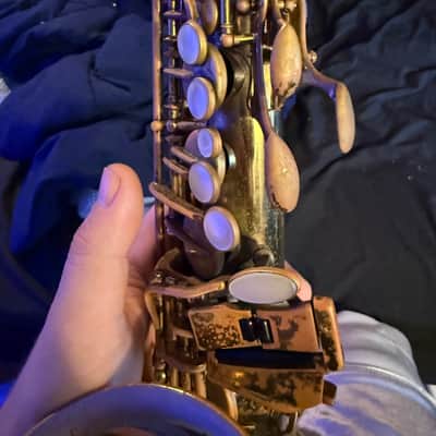 Selmer Mark VII alto saxophone 1977-1978 - Stripped lacquer image 3