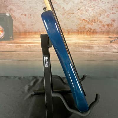 Spector Q4 Pro 2001 Trans Blue Maple Top image 9