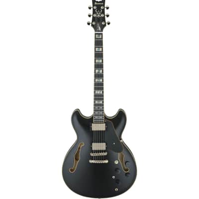 Ibanez John Scofield JSM20-BKL Black Low Gloss - Semi Acoustic Guitar image 1