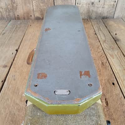 Magnatone Melodier Lap Steel 1950s W/ Original Case - Gray/Green MOTS image 16