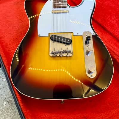 Fender Telecaster Custom TC-62 2013 - Sunburst original vintage MIJ Japan noiseless image 3