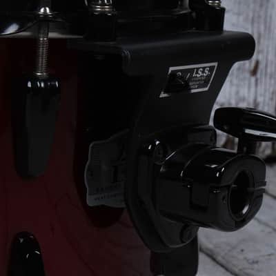 Pearl EX Export Series 6 Piece Drum Set with 22 Bass Wine Red w Black Hardware image 11