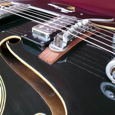 late '60 Firstman Liverpool 67 Special - Blue Comets Japan Vintage Guitar+Gig Bag image 8