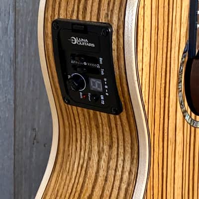 New Luna High Tide Zebrawood Concert Ukulele, Help Support Small Business & Buy It Here , Thanks ! image 6