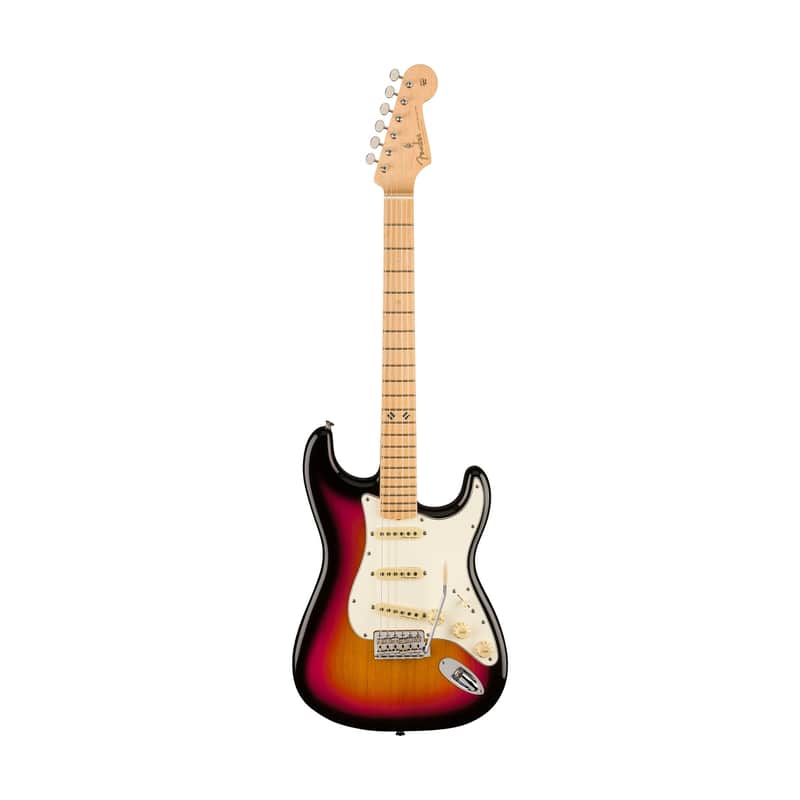 Fender Steve Lacy People Pleaser Stratocaster Electric Guitar, Maple FB, Chaos Burst image 1