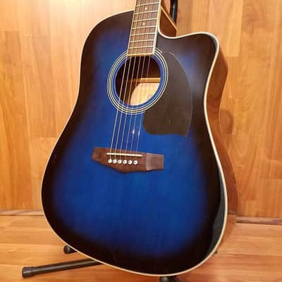 Ibanez PF Series Pf15ece-tbs Acoustic Guitar image 2