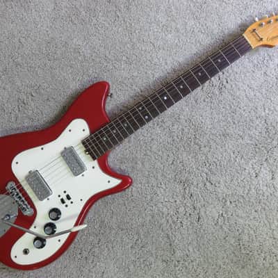 Vintage 1965 Kapa Continental Electric Guitar Original Vibrato Arm Rare USA Made image 1