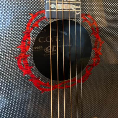 Composite Acoustics Crown of Thorns Legacy Artist Series Acoustic with Takamine Case image 10
