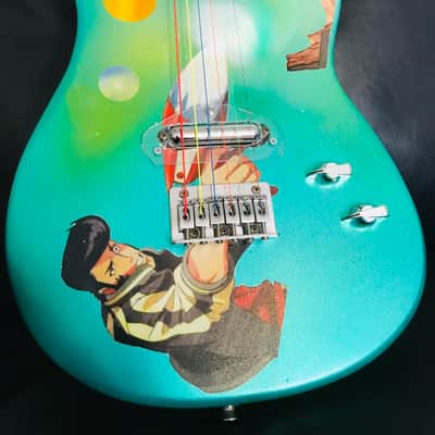 Space Dandy Peavey Rockmaster Green Sparkle image 6