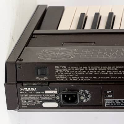 Yamaha DX7 FM Synthesizer – 61-Key – 120V Conversion – IEC Power image 7