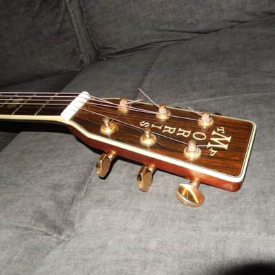 MADE IN 1978 MORRIS TF60 - ABSOLUTELY TERRIFIC MARTIN D45 STYLE ACOUSTIC GUITAR image 5