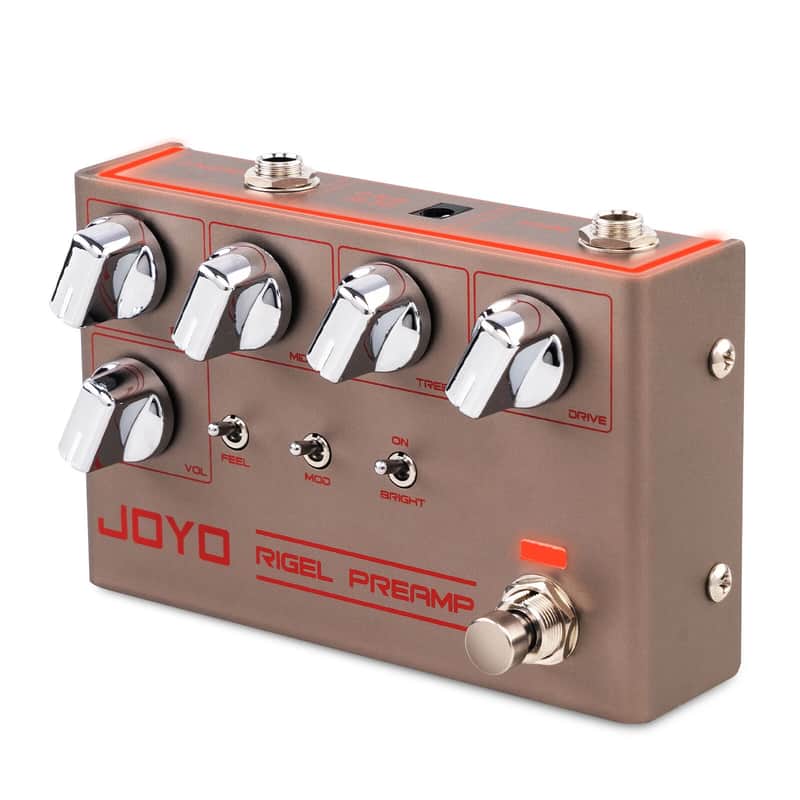 Joyo High Gain Overdrive Guitar Pedal Amplifier Simulation 3-Band EQ Clean Tone image 1