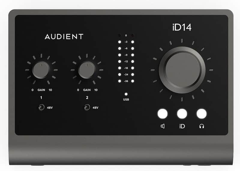 Audient iD14 MKII mid2020's - Black image 1
