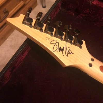 Ibanez S1520 Prestige Steve Vai Autographed 1999 Bubinga Wood image 19