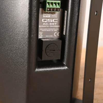 QSC AcousticCoverage AC-S6T 6.5" 2-Way Surface Mount Speaker CG01UQR image 7