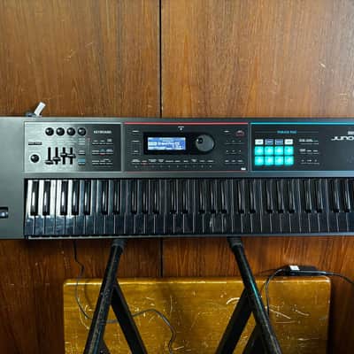 Roland JUNO-DS 61 61-key Synthesizer Special Edition Black on Black w/ gig bag