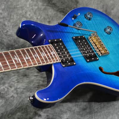 PRS SE Custom 24 Semi-Hollow Piezo Lake Blue w/ Gigbag& FAST Same Day Shipping image 5