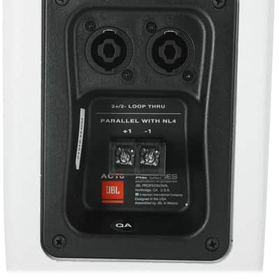 2) JBL AC16 White 6" 640 Watt 2-Way 16 Ohm Passive Wall Mount Speakers+Crown Amp image 16